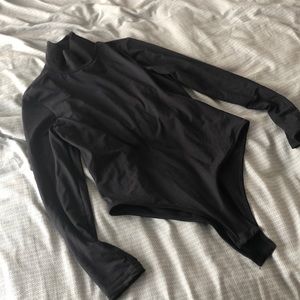 Turtle neck body suit